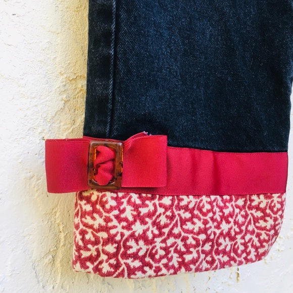 Riders Capri jeans.size 14.From art show.Custom - Picture 3 of 8